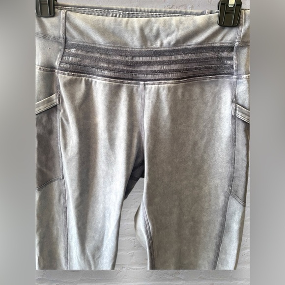 Marc Defang Vintage Mineral Wash Mesh Pocket 7/8 Leggings Women’s Size Sm - Picture 6 of 11